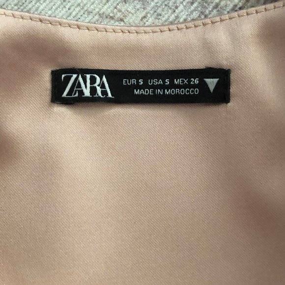 Zara Satin Effect Corset Dress - Picture 7 of 7